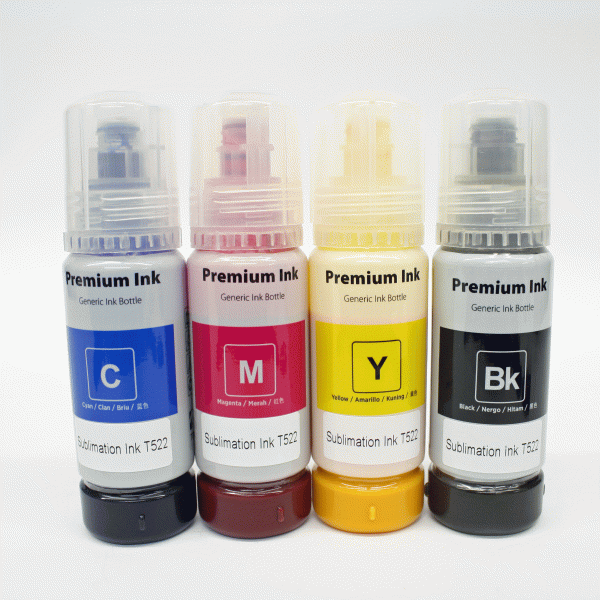 MultiColor 4x100ml Sublimation Refill for Epson EcoTank Supertank